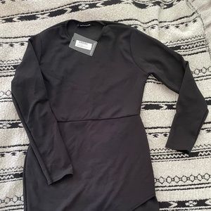 Pretty Little Thing Black Dress. Brand new w tags